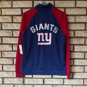 NFL Giants Kids Jacket - Blue and Red